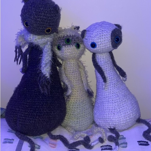 Handmade custom crochet cats - Picture 4 of 5